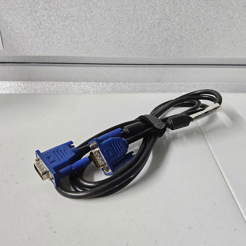 VGA Cable Monitor‎ Cord Male to Male Connector Video Display Wire Black